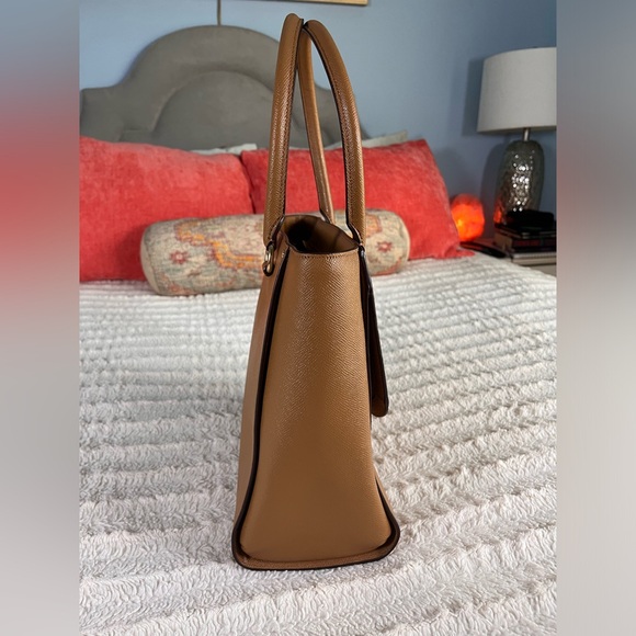 Coach Avary Tote Saddle Brown Gold Hardware NWOT - Picture 7 of 11